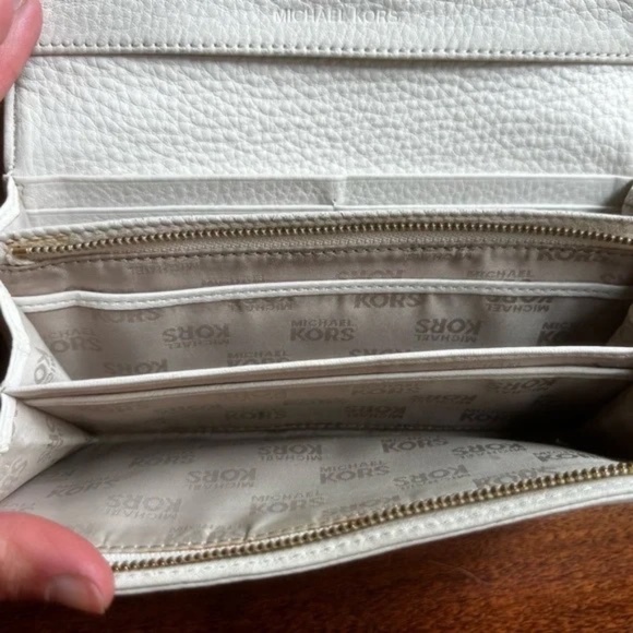 Michael Kors Pebbled Leather Wallet - Picture 3 of 7